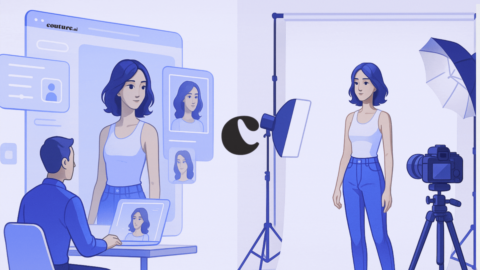 Thumbnail for blog post: AI Photoshoots vs Traditional Photography: 10x Faster, 90% Cheaper, Same Quality?